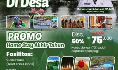 Viral !!!, Promo Wisata Danau Limau di Desa Lalang Kalimantan Tengah
