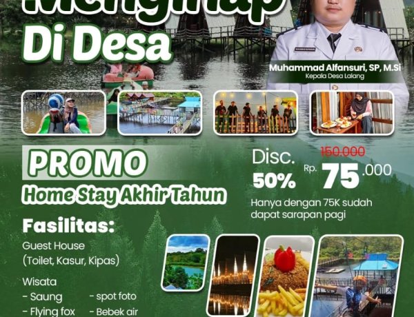 Viral !!!, Promo Wisata Danau Limau di Desa Lalang Kalimantan Tengah