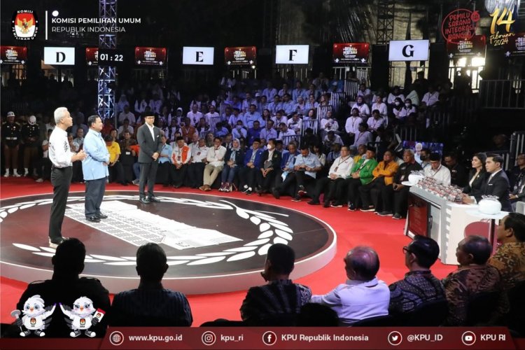 Pernyataan Penutup Para Calon Presiden RI Dalam Debat Pertama