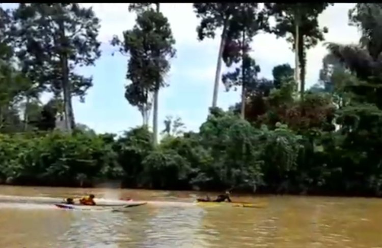 Kecelakan Perahu Cepat di Kalimantan Tengah