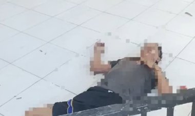 Geger!!! Penemuan Jenazah Di Bangunan Gajebo Pangkalan Bun Park