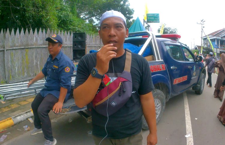 Haul Kyai Gede Menjadi Momen Relawan Karangtaruna Kobar Menunjukan Kepedulian