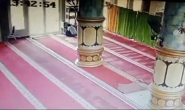 Maling Nekat Pembobol Kotak Amal di Masjid Nurul Jannah Pangkalan Bun