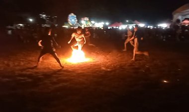 Mengenal Sepak Sawut,Olahraga Tradisional Dalam Event Festival Budaya Marunting Batu Aji