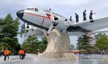 Perawatan Monumen Palagan Sambi Pangkalan Bun