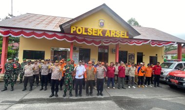 Menghadapi Karhutla Polisi Sektor Arut Selatan Menggelar Apel Siaga