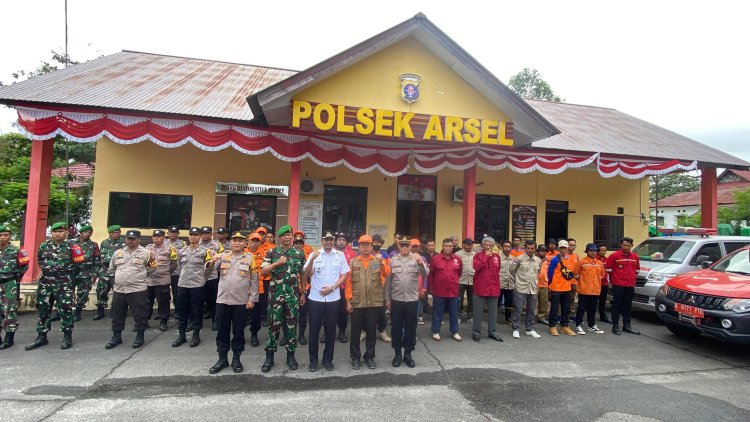 Menghadapi Karhutla Polisi Sektor Arut Selatan Menggelar Apel Siaga