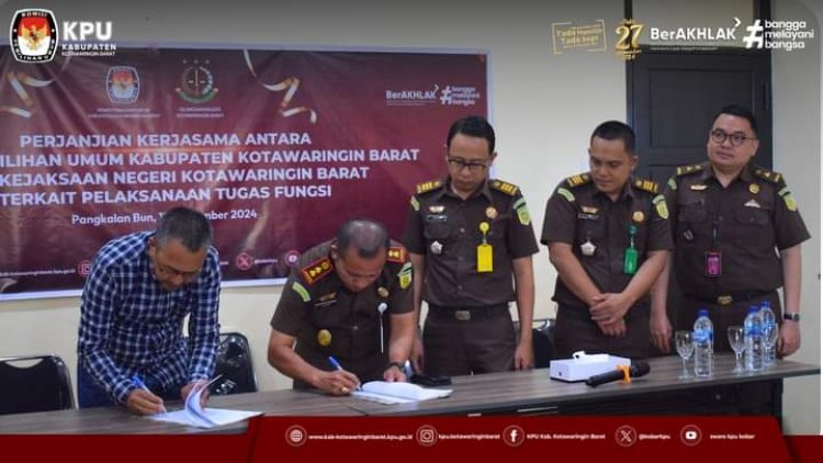 Kerjasama KPU Dan KEJARI KOBAR